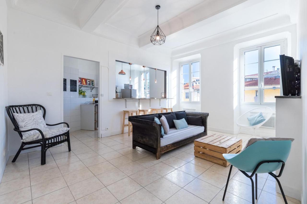 Bright Apartment Old Town Nizza Exterior foto